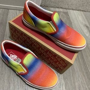 Grade school size 5 Vans